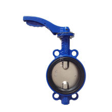 Best Feedback anti corrosion double flange butterfly valve